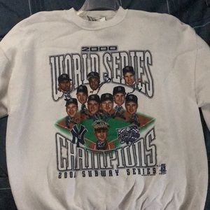 2000 Yankees World Series Champions Sweater